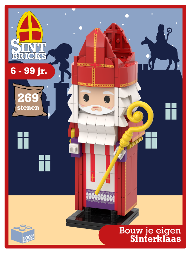 Bouw je eigen Sinterklaas - Sintbricks