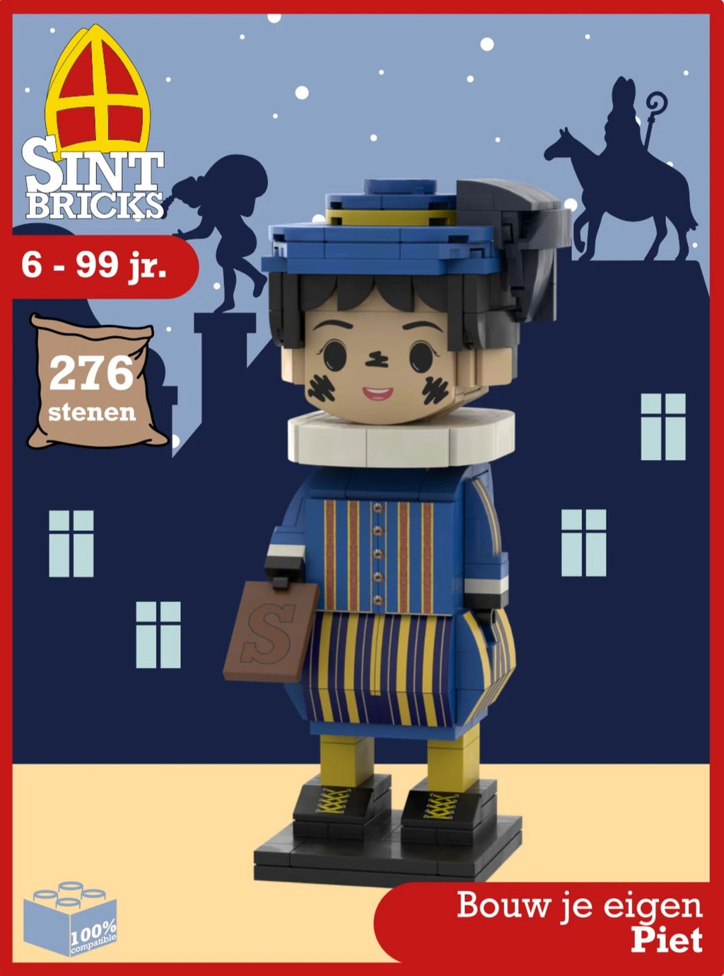 Bouw je eigen Piet – Sintbricks