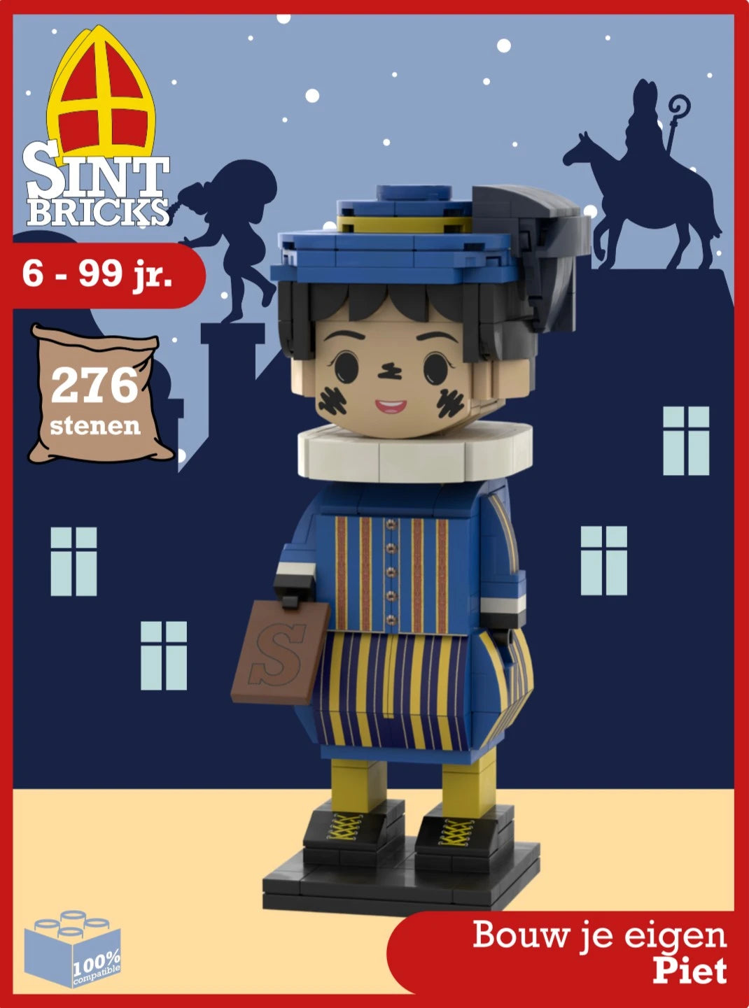 Bouw je eigen Piet – Sintbricks