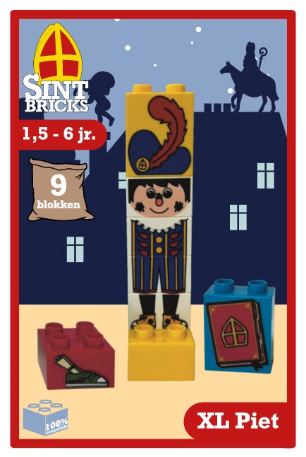 XL Piet – Sintbricks