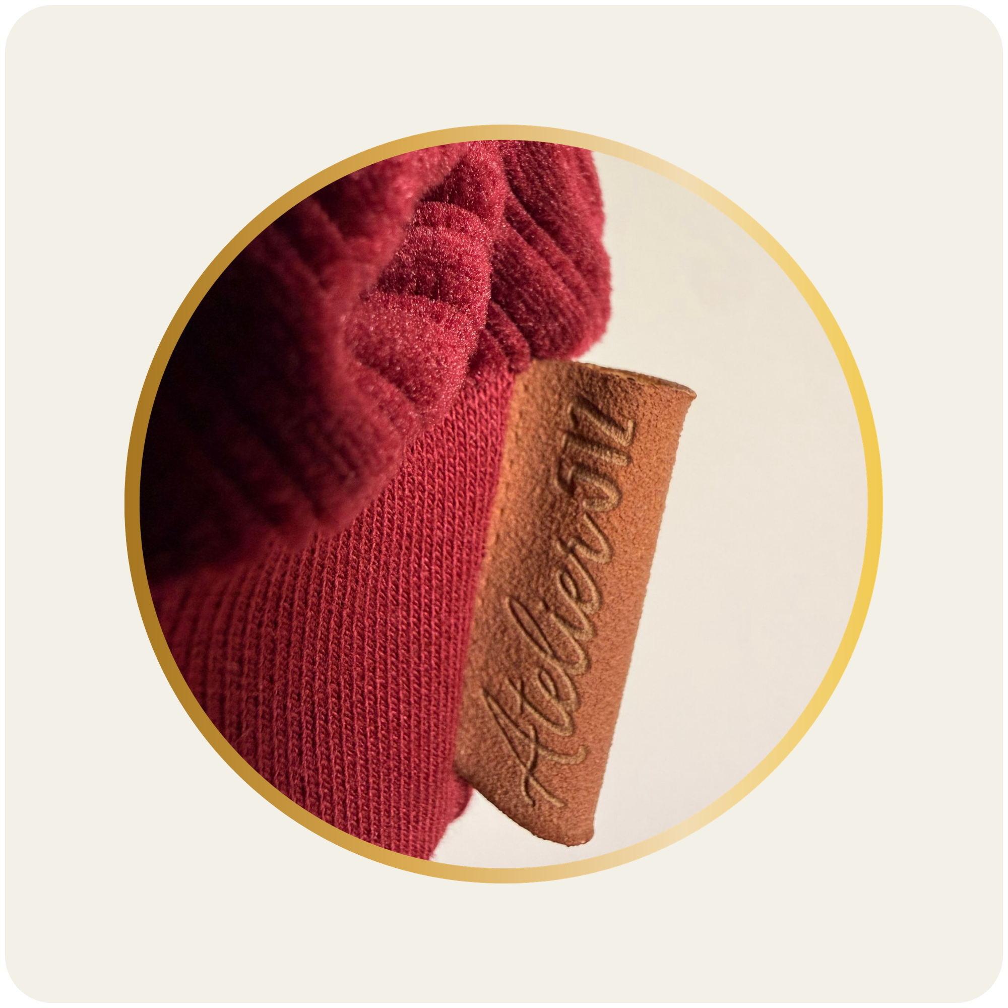Royal Burgundy pietenmuts