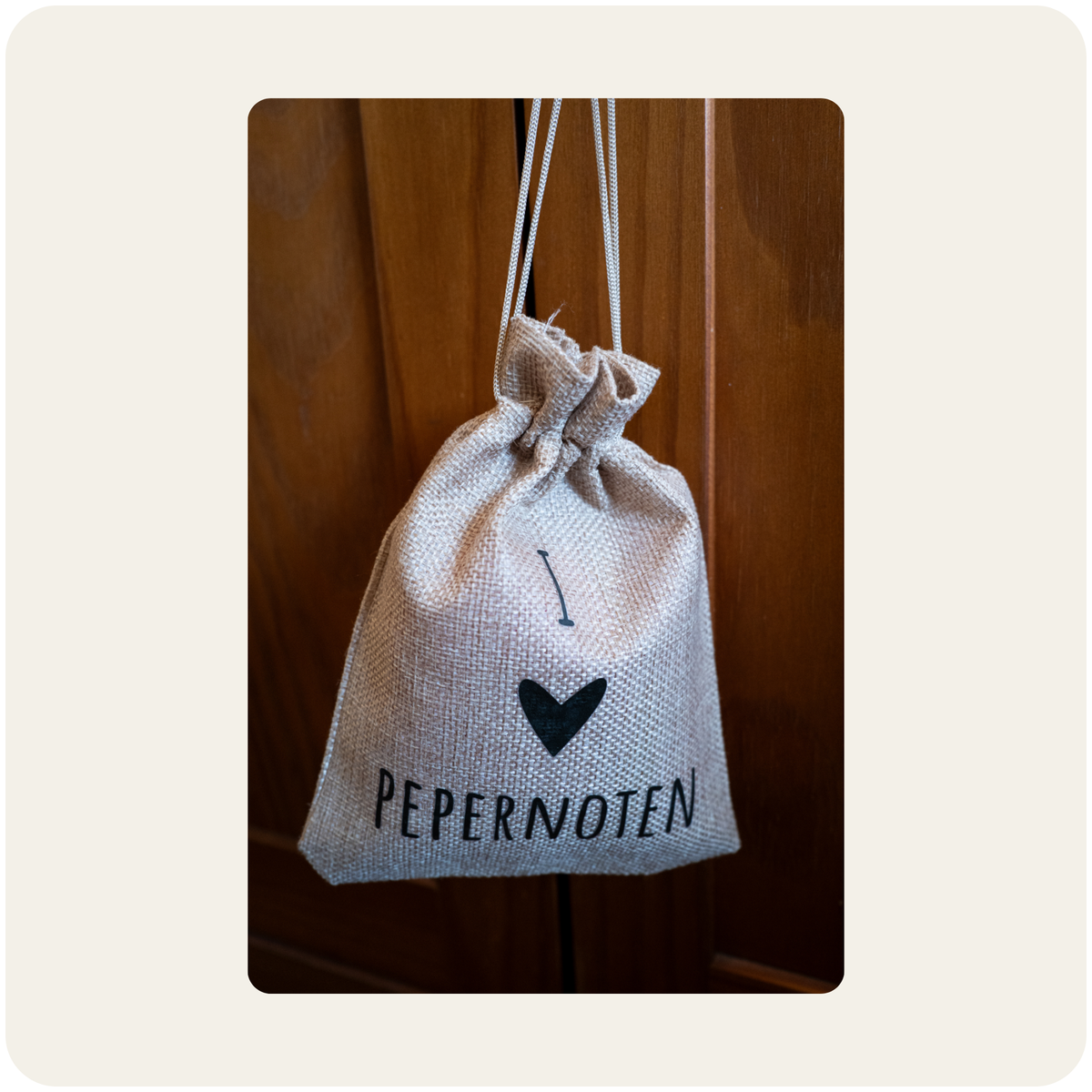 I love pepernoten - Pepernootzakje