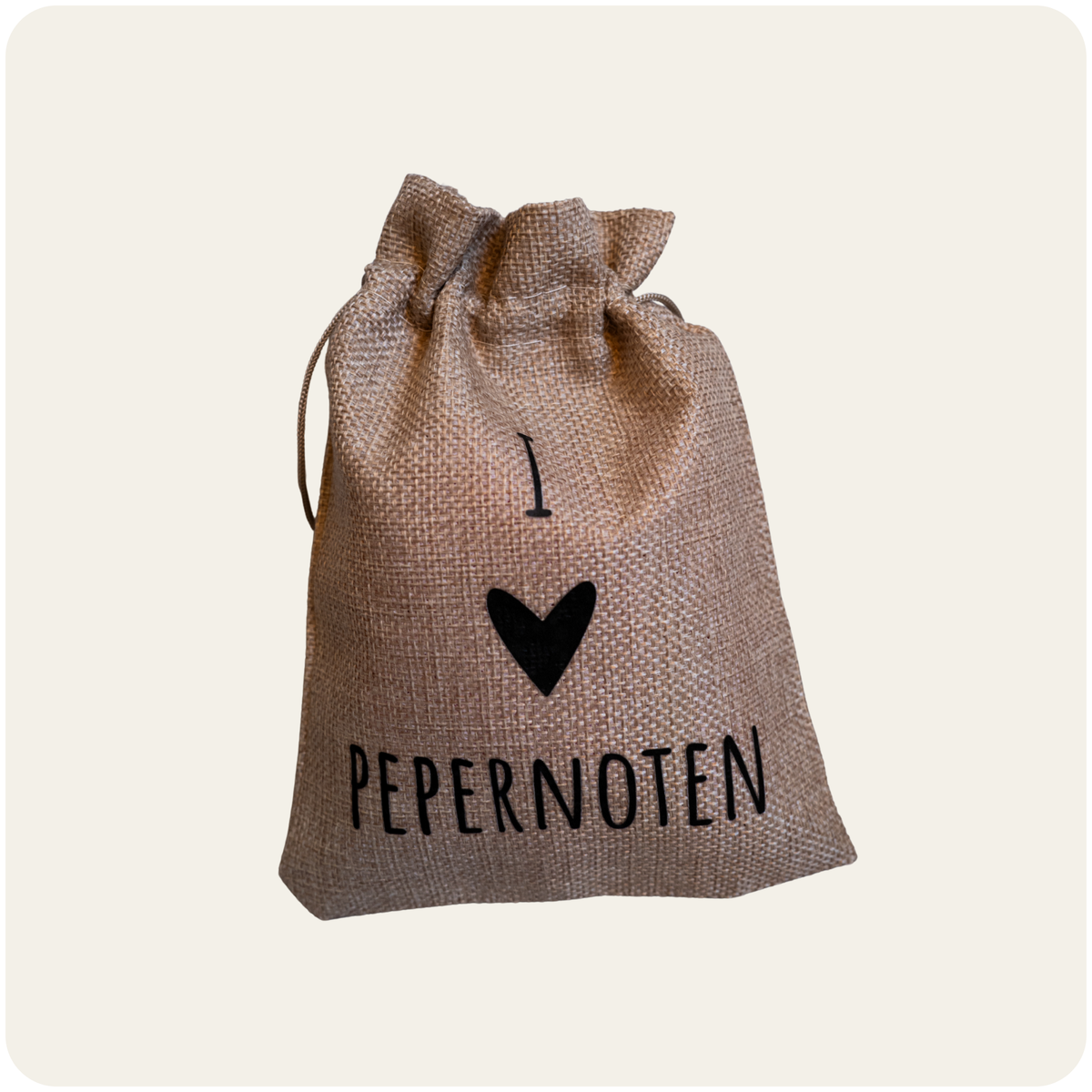 I love pepernoten - Pepernootzakje