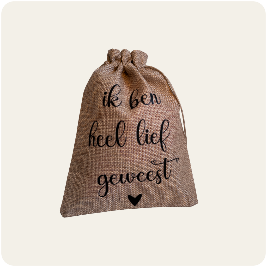 Ik ben heel lief geweest - Pepernootzakje