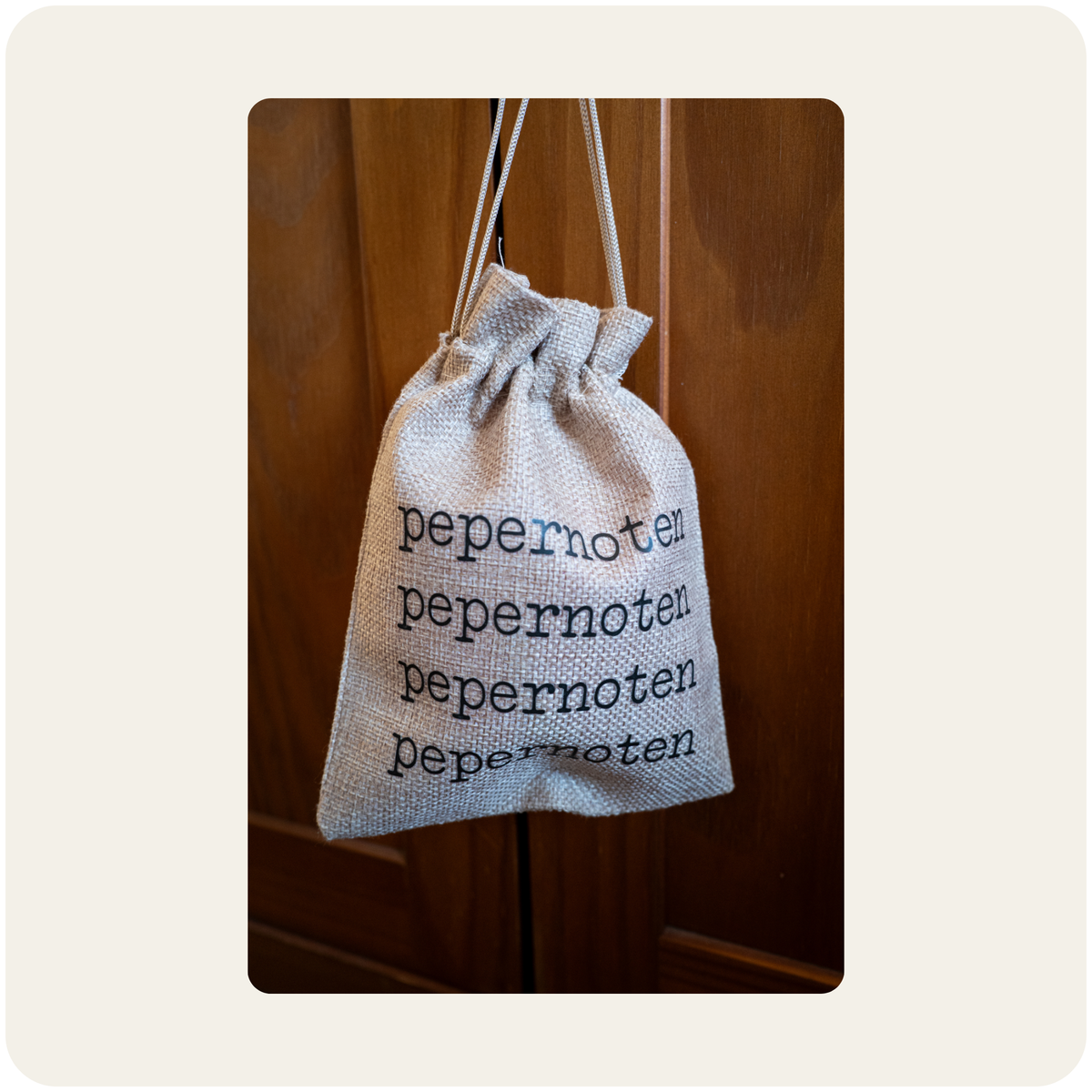 Pepernoten pepernoten pepernoten - Pepernootzakje