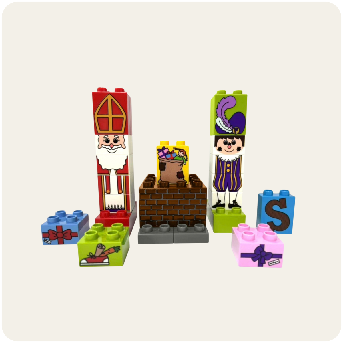 Sintbricks - XL Speelset Sint & Piet