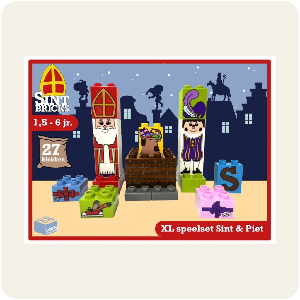 Sintbricks - XL Speelset Sint & Piet