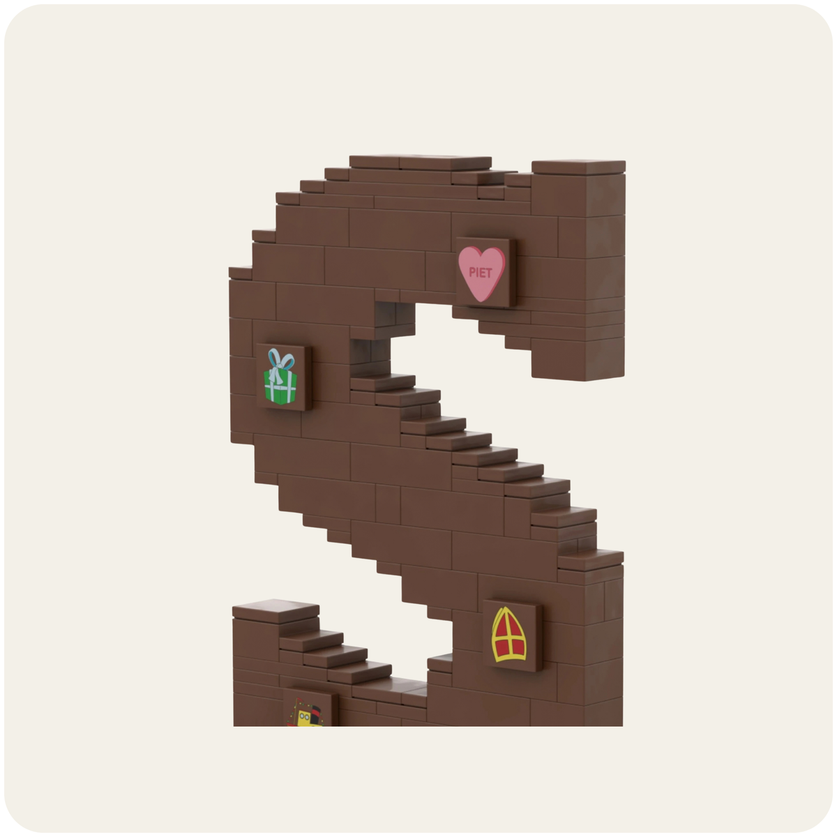 Sintbricks - Bouw je eigen Chocoladeletter