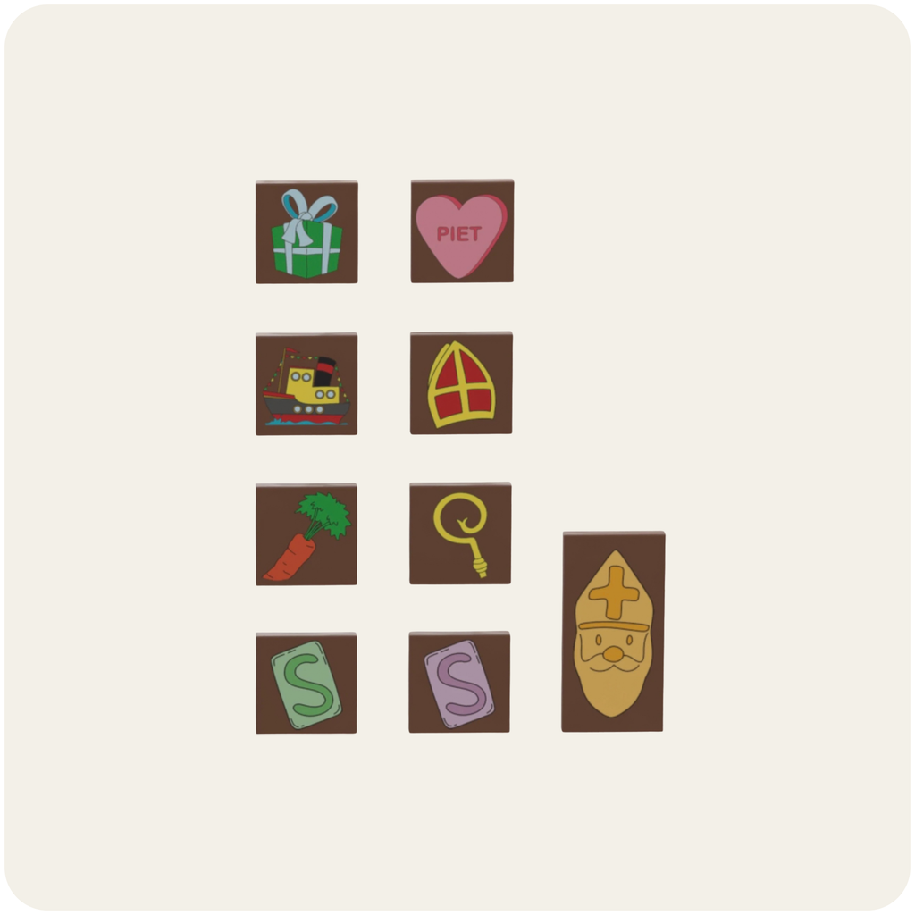 Sintbricks - Bouw je eigen Chocoladeletter