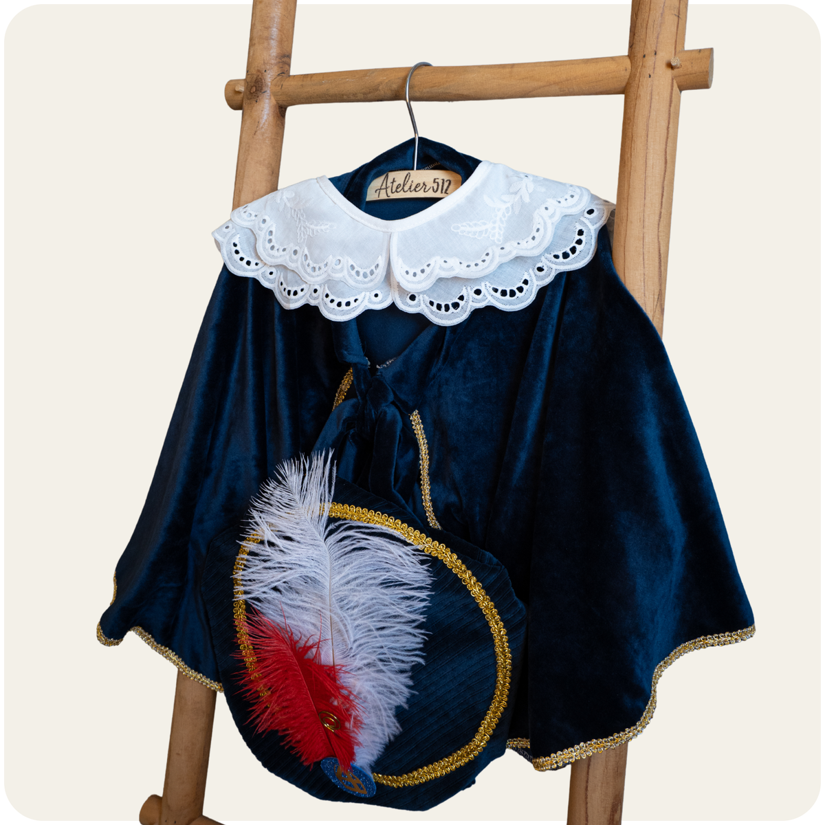Pietenmuts Velvet Blue