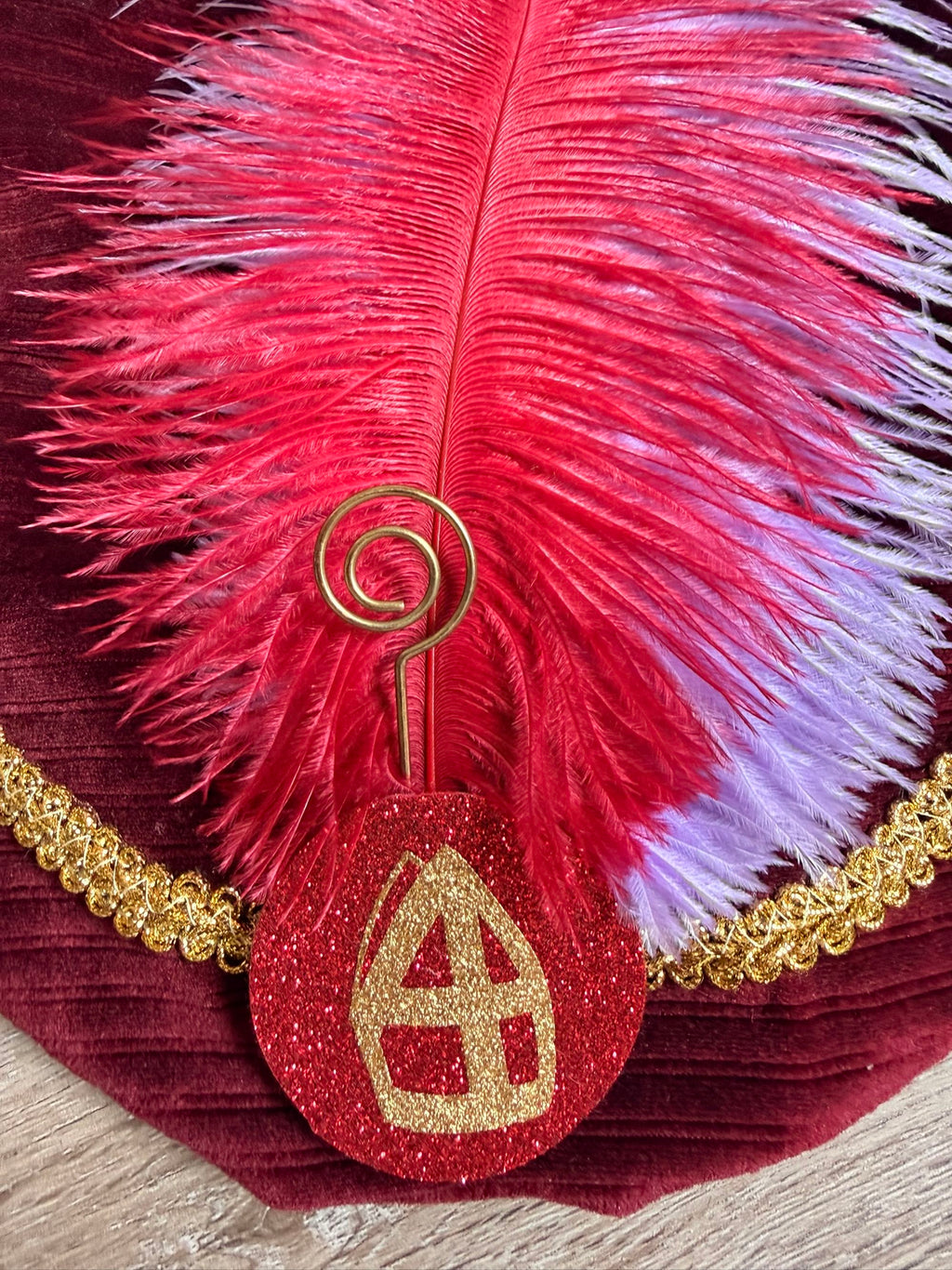 Bonnet de Pierre Rose Vintage